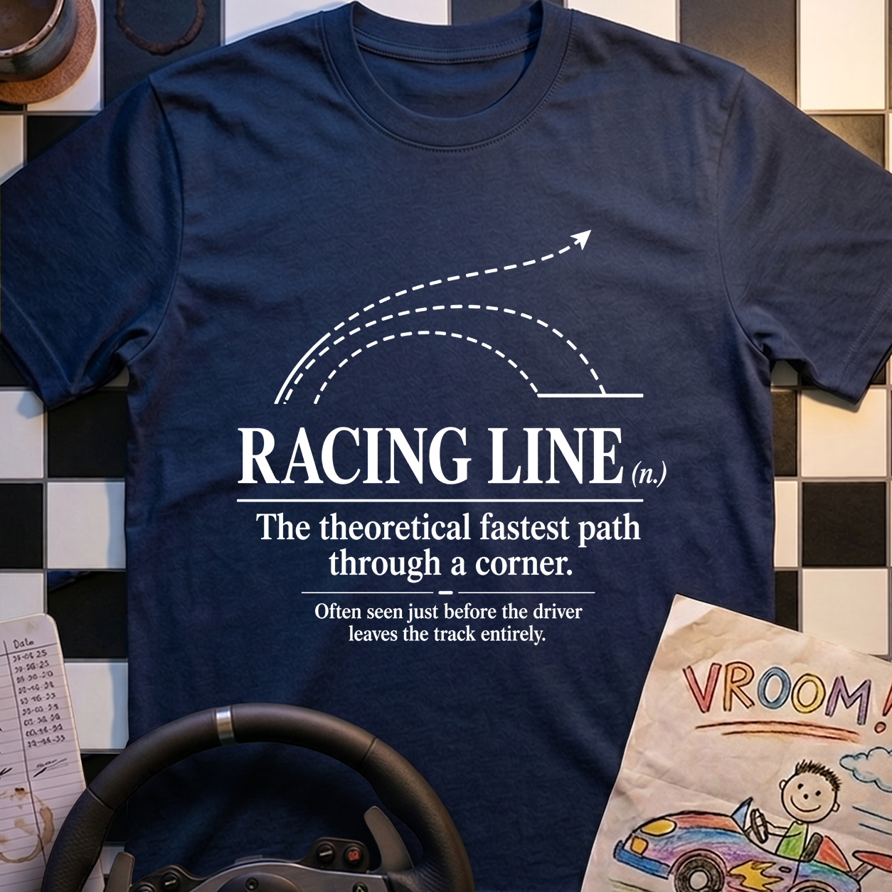 Racing Line Definition T-Shirt