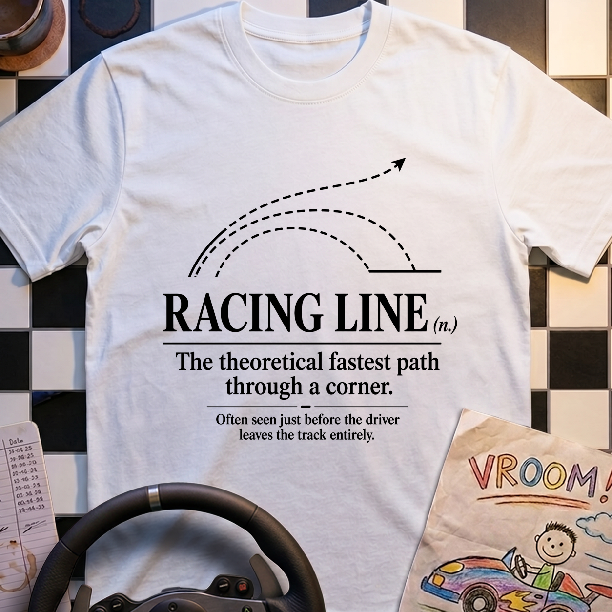 Racing Line Definition T-Shirt