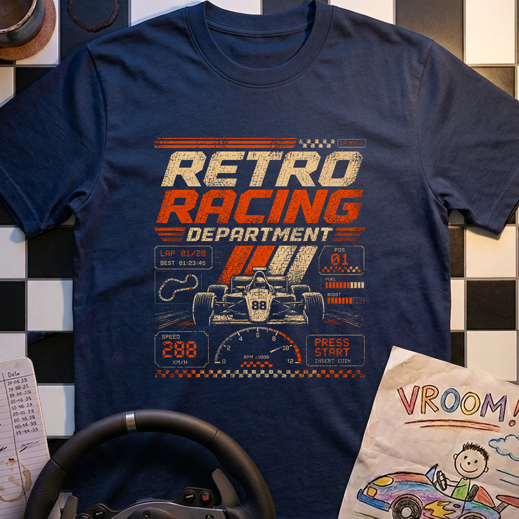 Retro Racing Dept T-Shirt