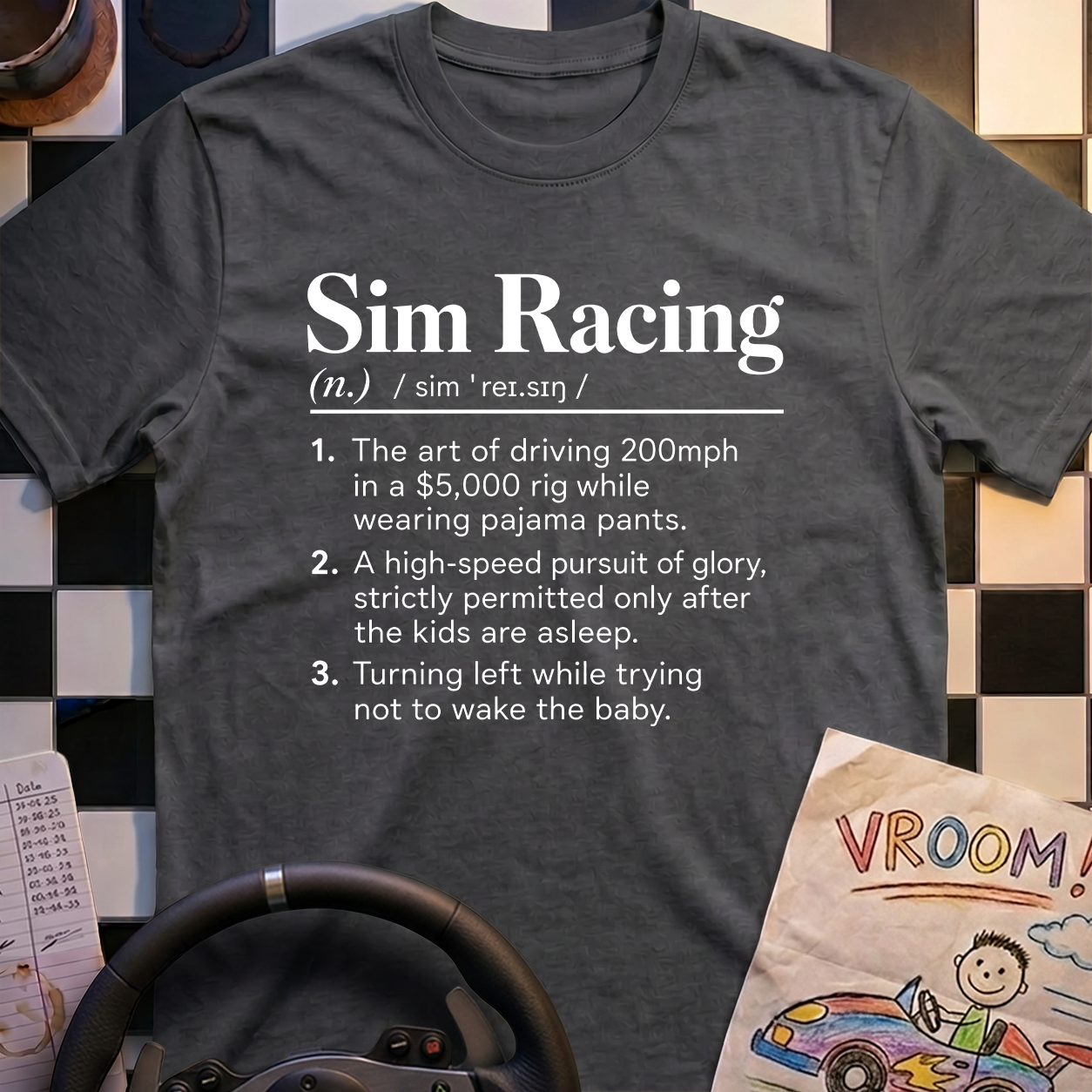 Sim Racing Definition T-Shirt