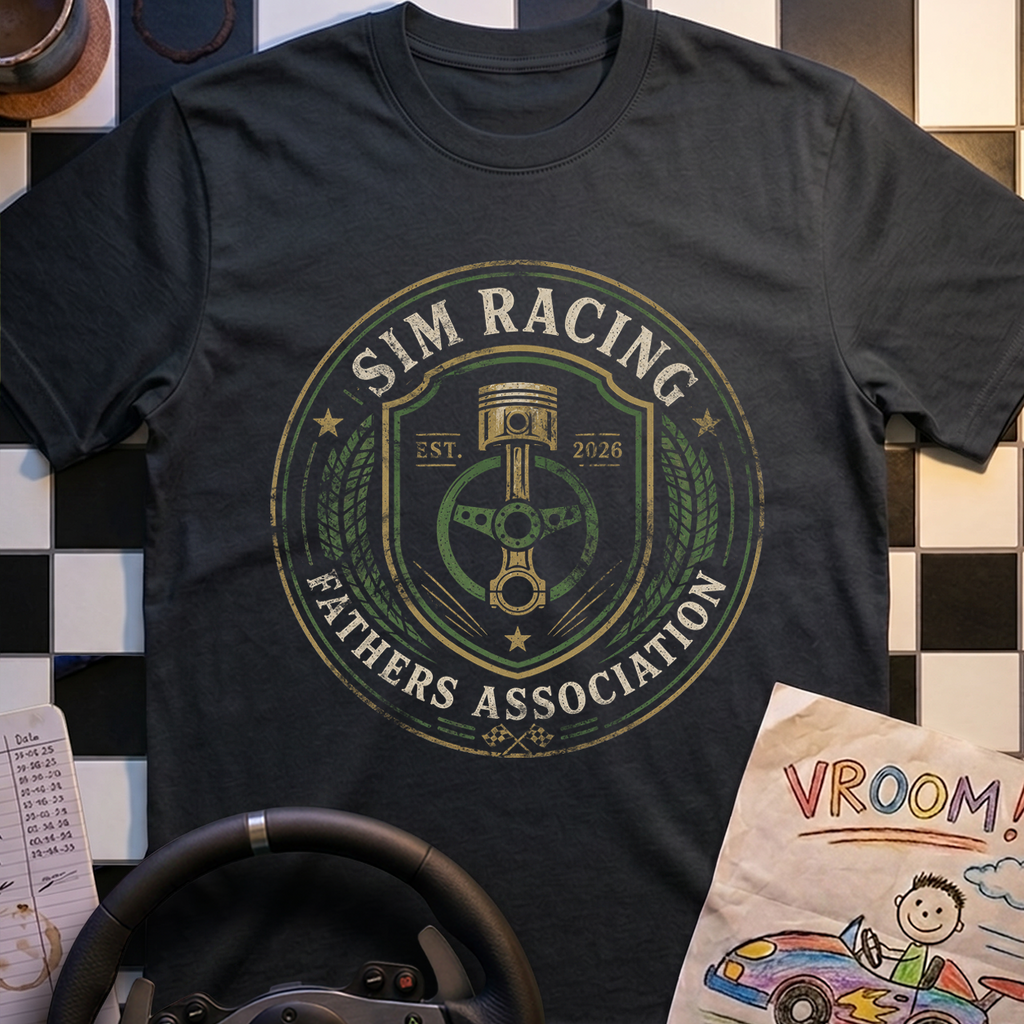 Sim Racing Fathers Association T-Shirt