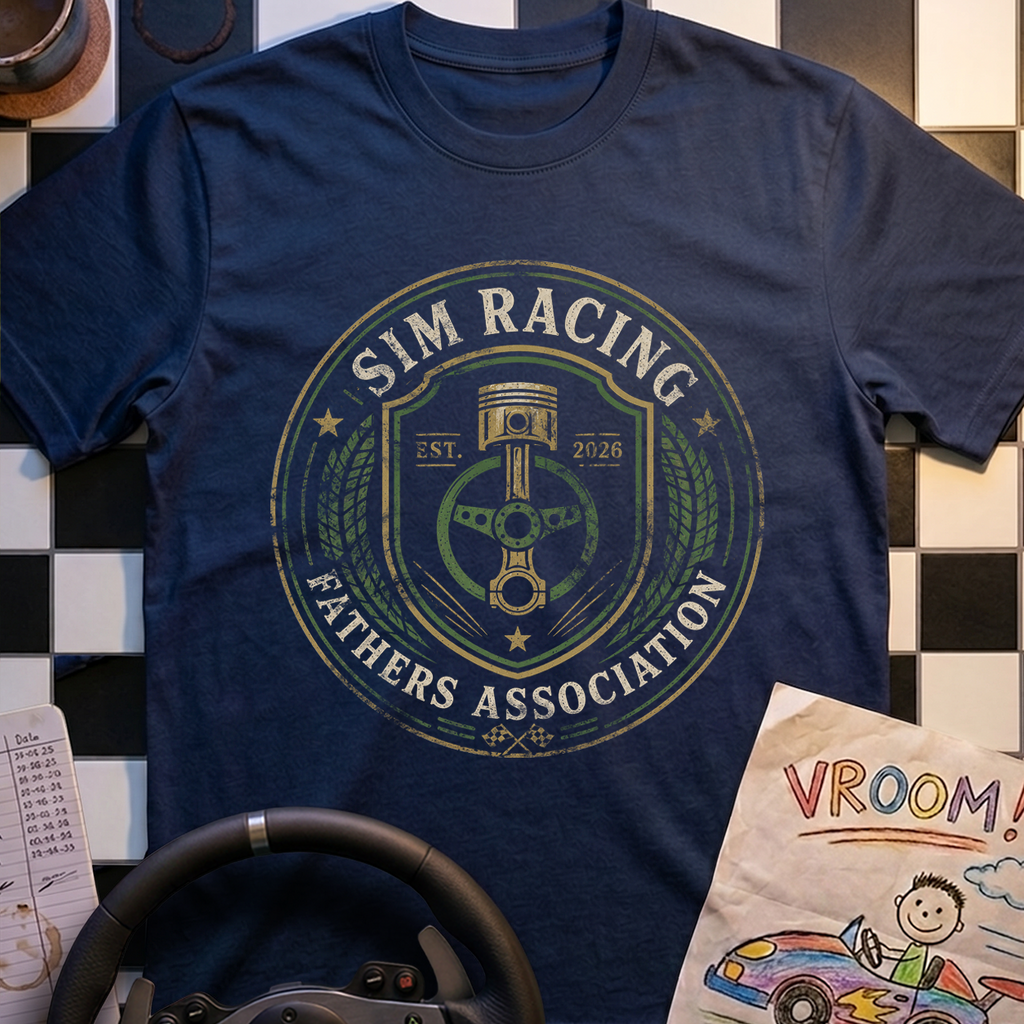 Sim Racing Fathers Association T-Shirt