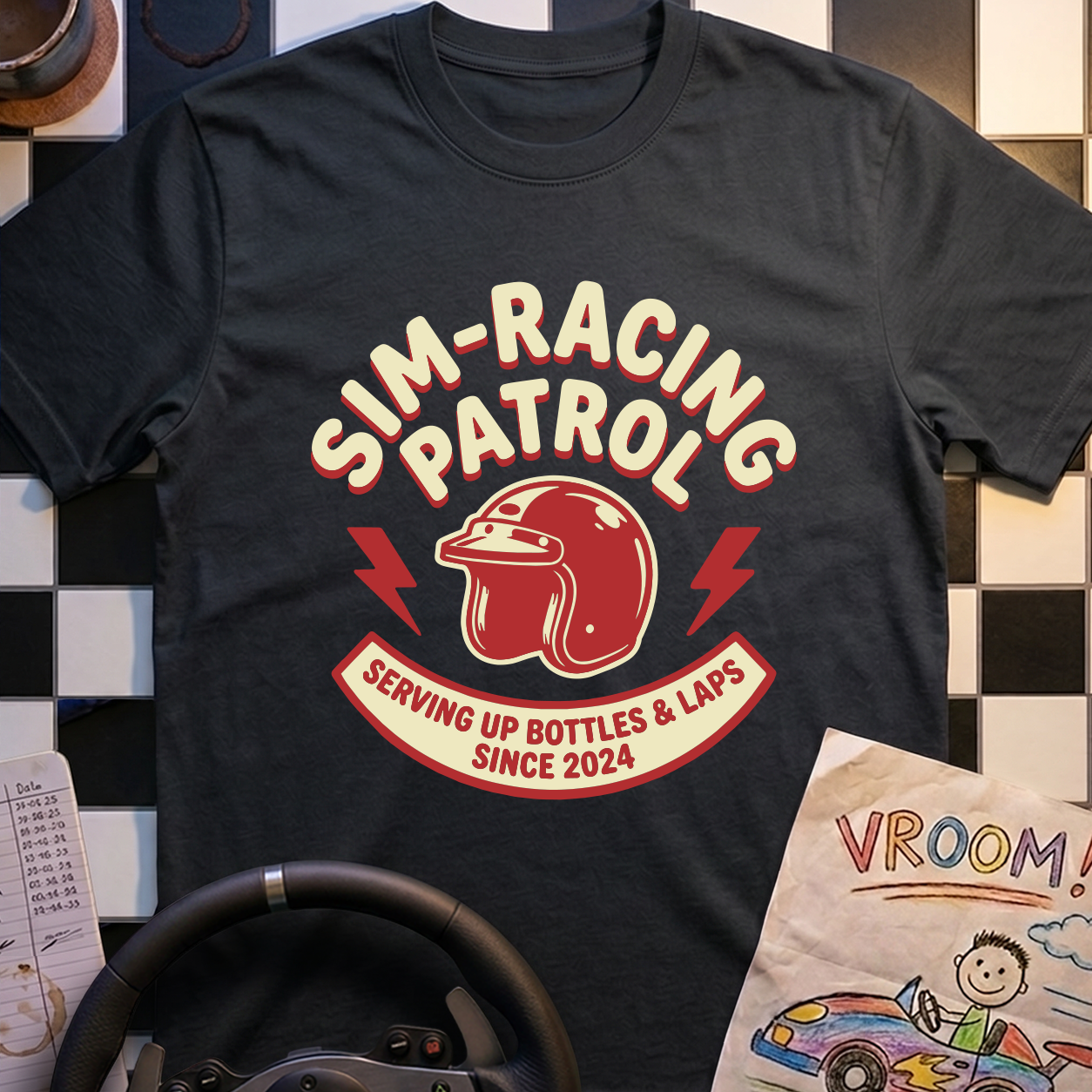 Sim Racing Patrol T-Shirt