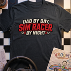 Sim Racer By Night T-Shirt