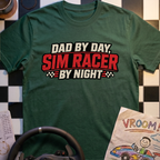 Sim Racer By Night T-Shirt