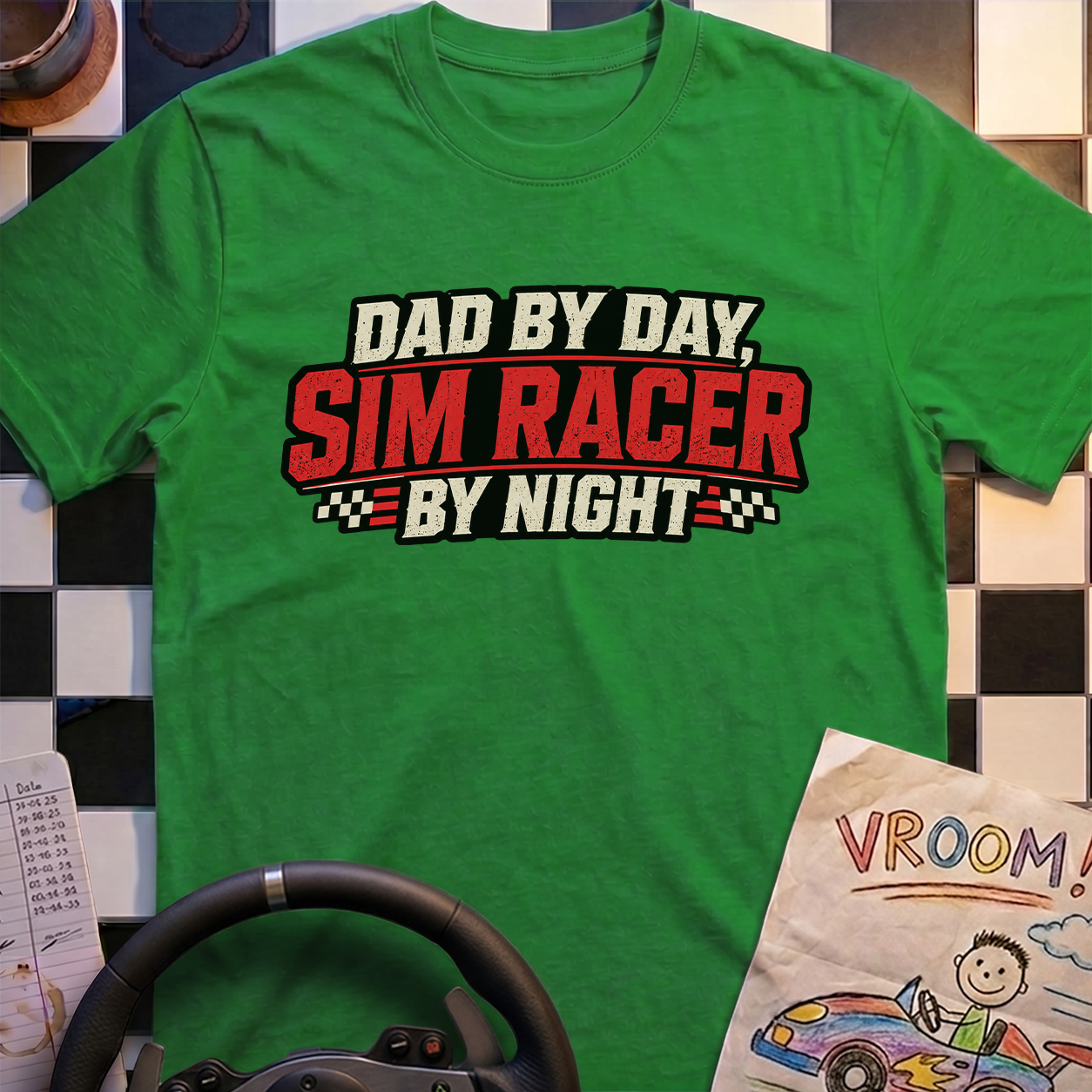 Sim Racer By Night T-Shirt