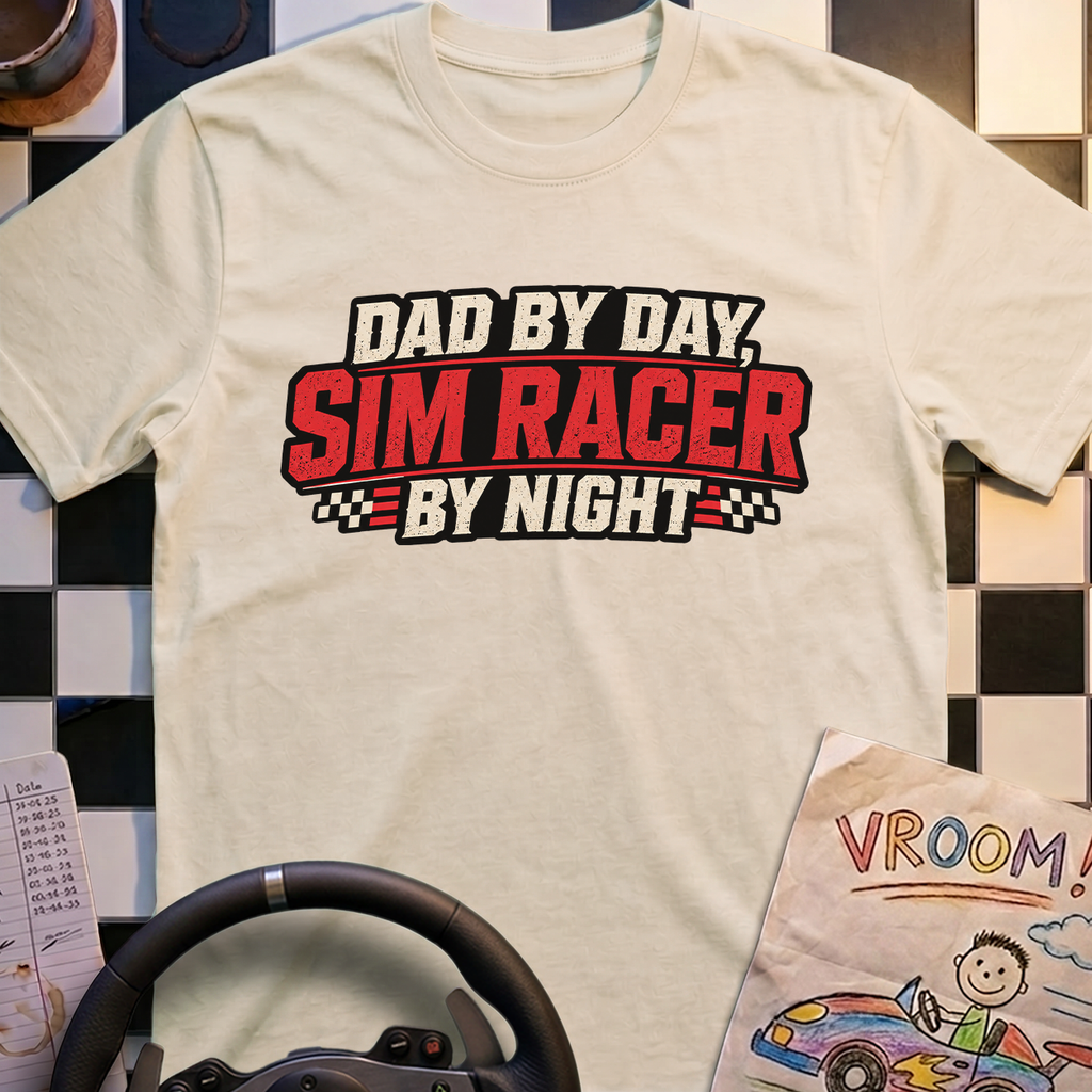 Sim Racer By Night T-Shirt