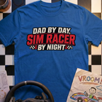Sim Racer By Night T-Shirt