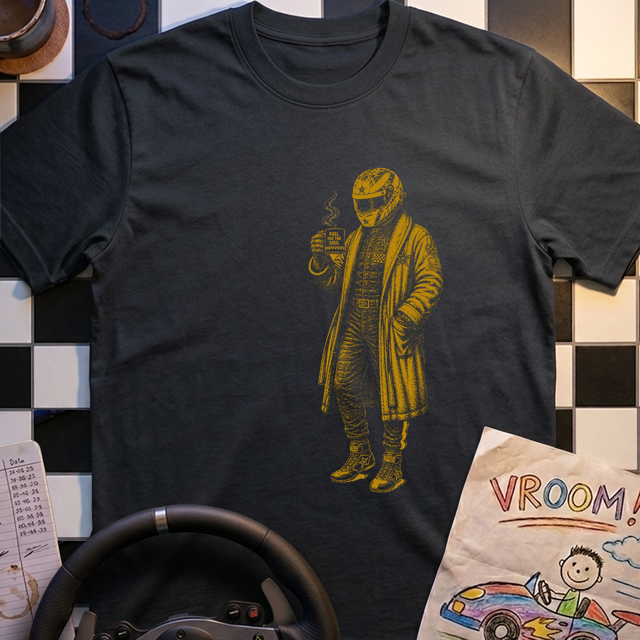 Simi Sips On Coffee T-Shirt