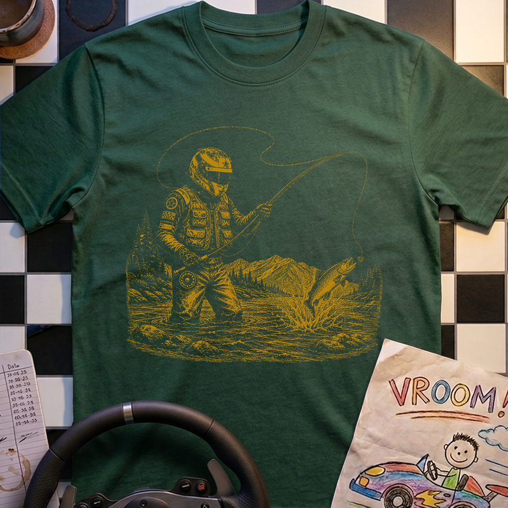 Simi Goes Fly-Fishing T-Shirt