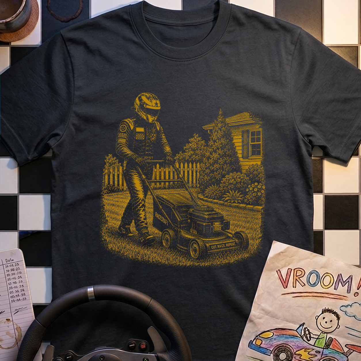 Simi Mows The Lawn T-Shirt