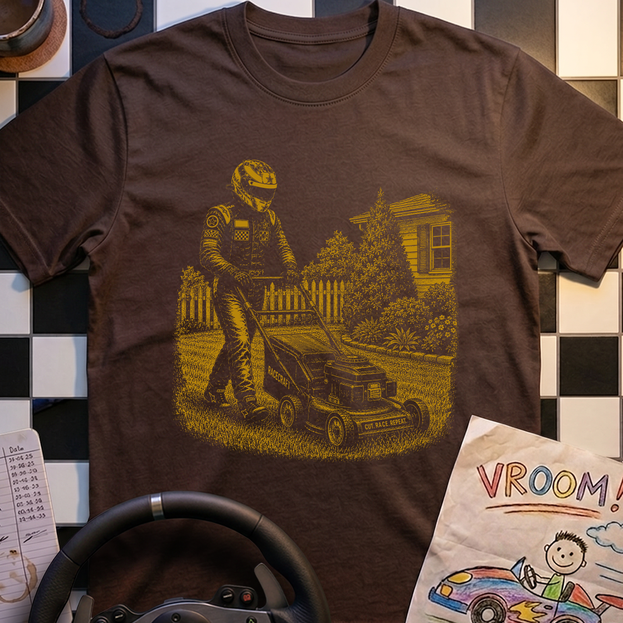 Simi Mows The Lawn T-Shirt