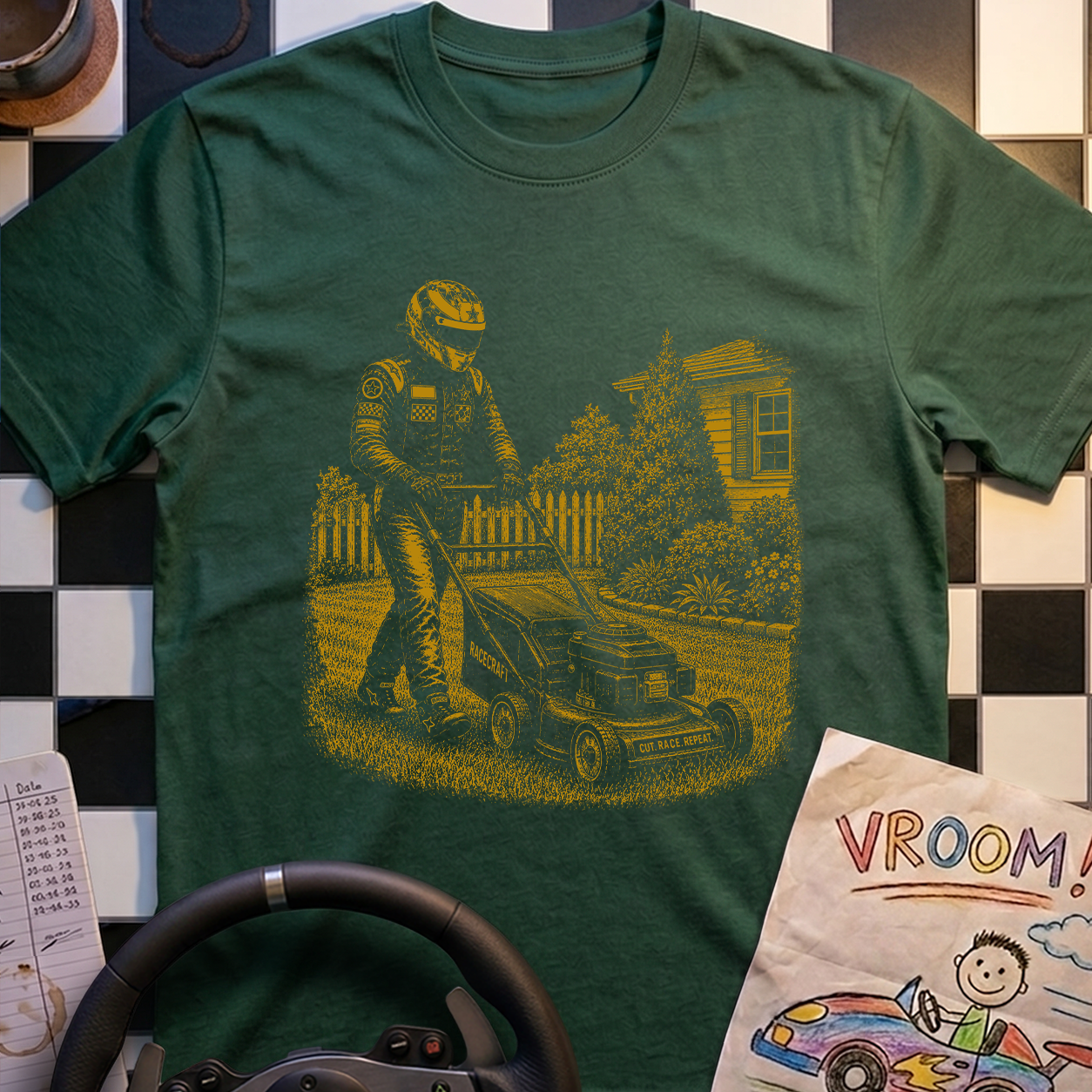 Simi Mows The Lawn T-Shirt