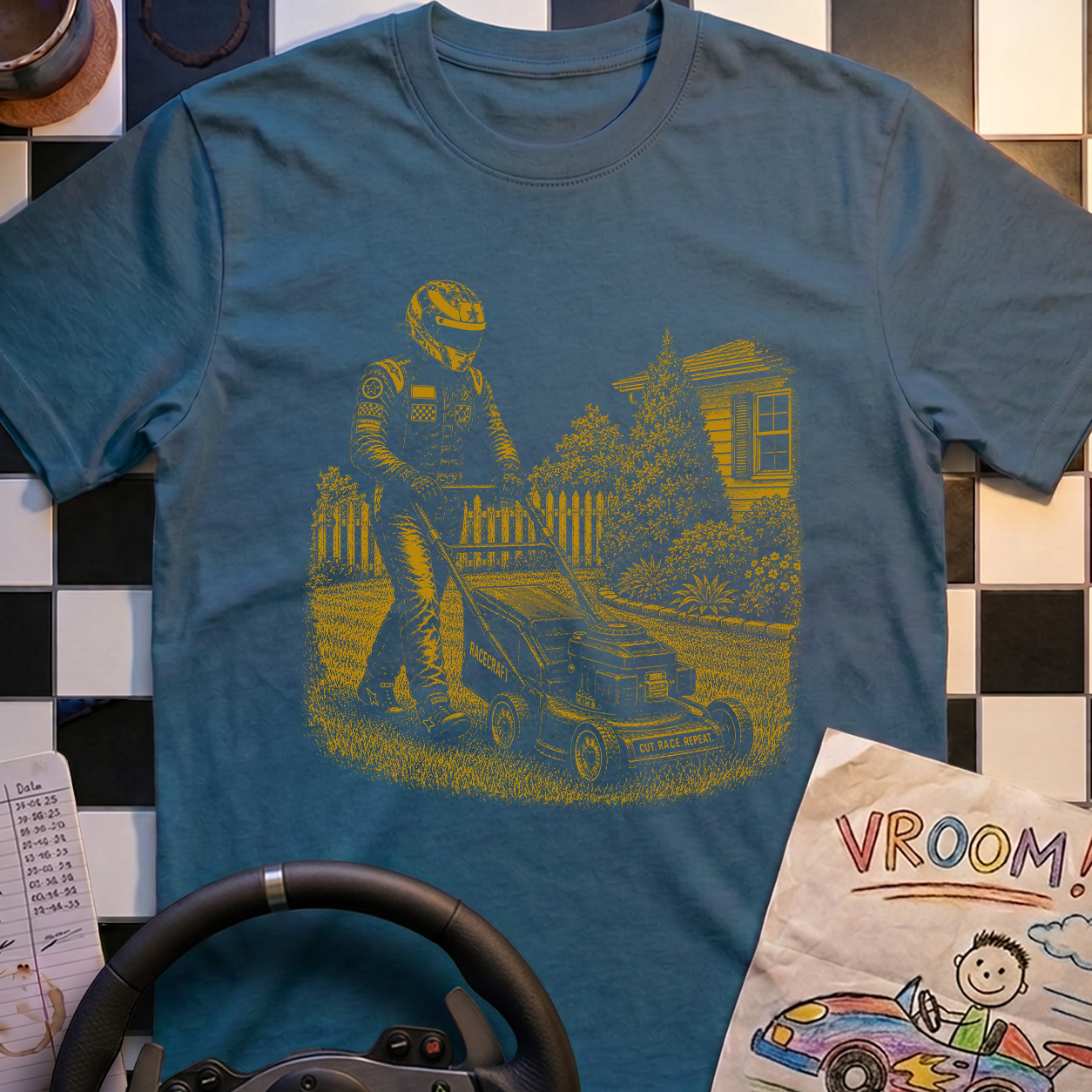 Simi Mows The Lawn T-Shirt