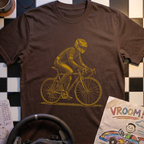 Simi Rides A Bicycle T-Shirt