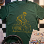 Simi Rides A Bicycle T-Shirt