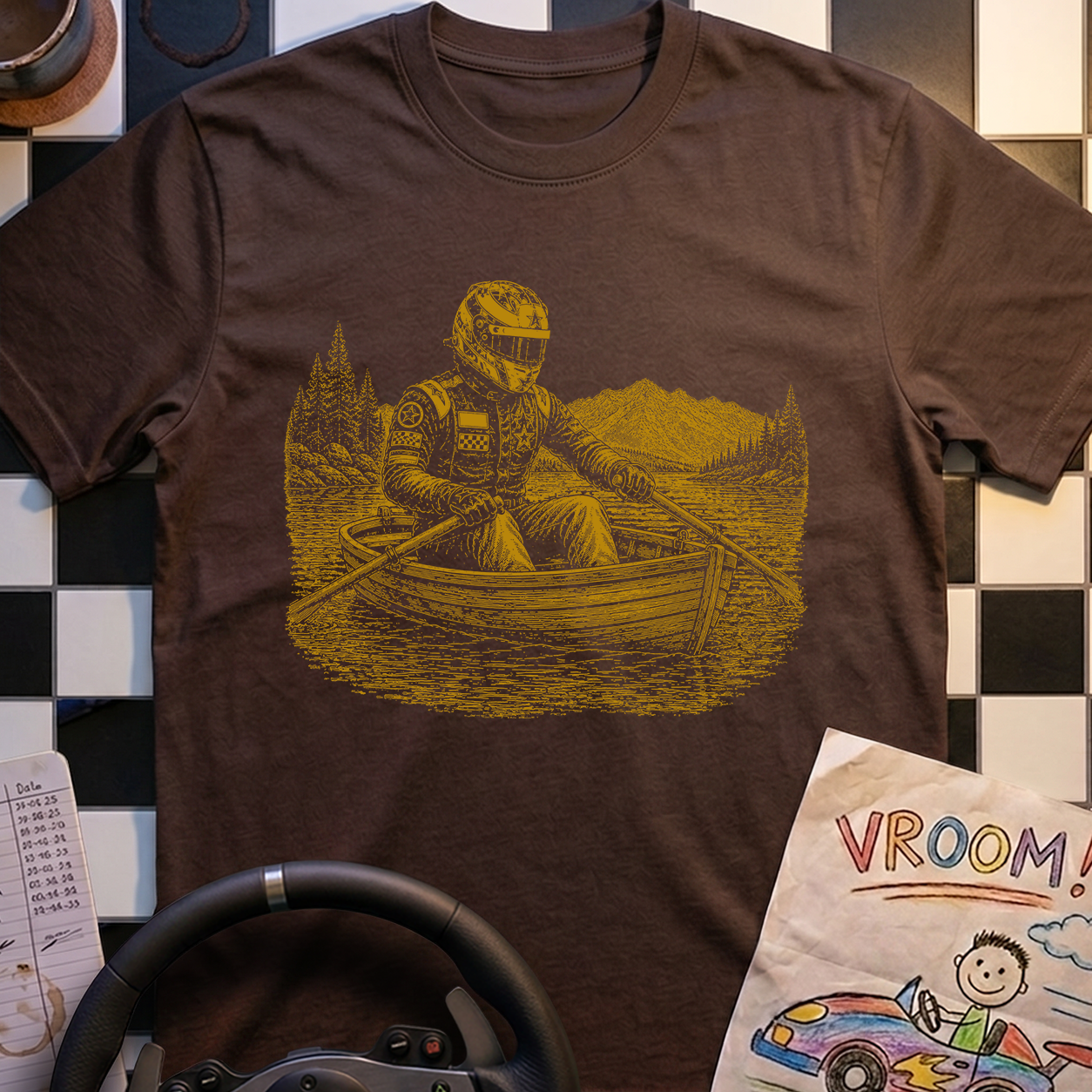 Simi Rows A Boat T-Shirt