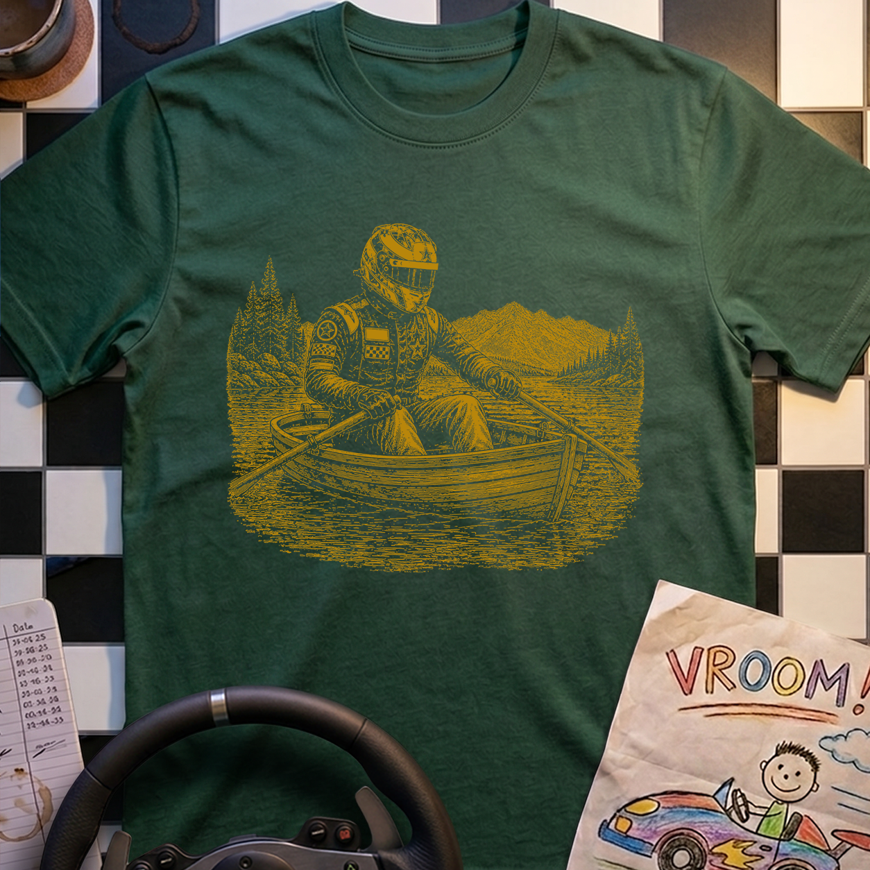 Simi Rows A Boat T-Shirt