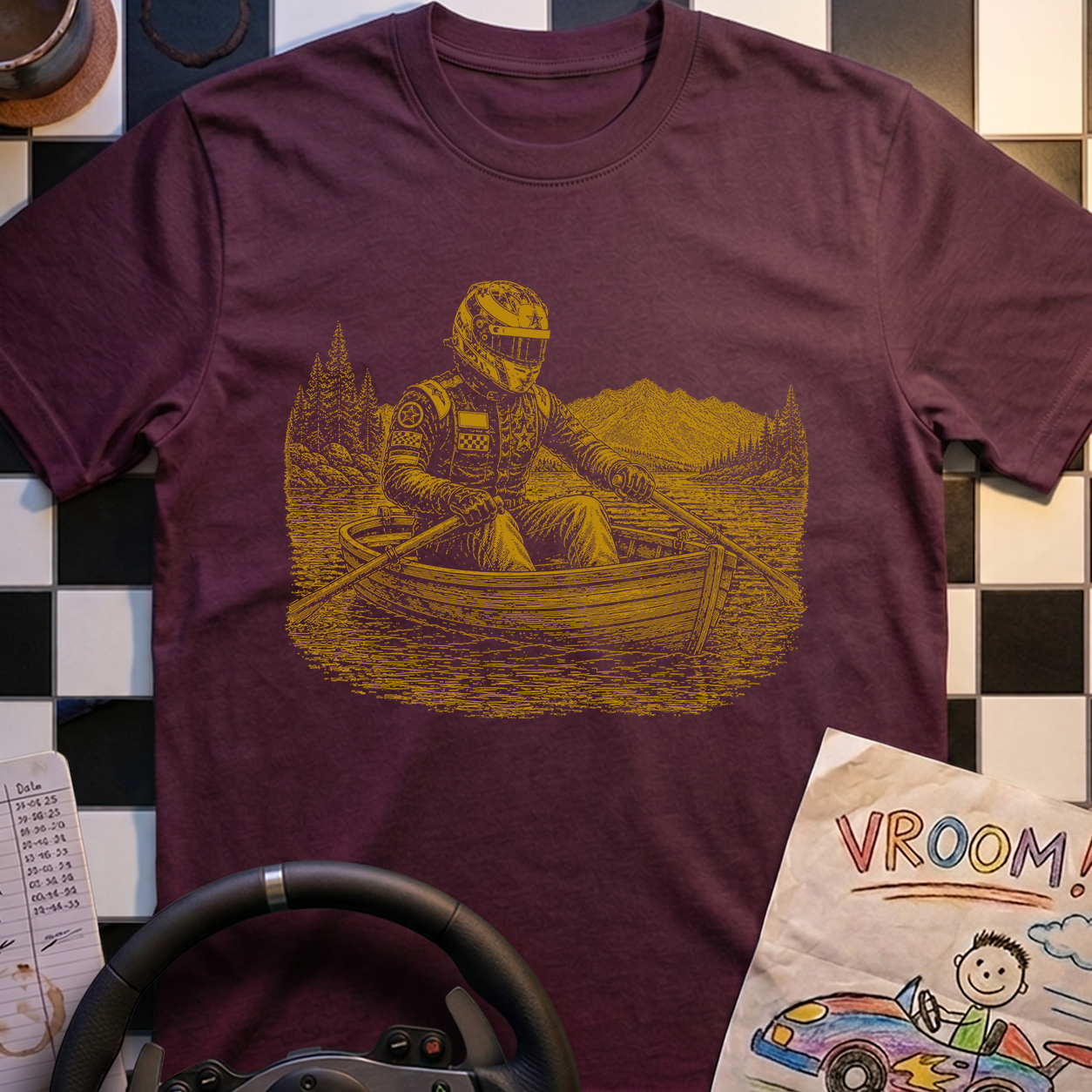 Simi Rows A Boat T-Shirt