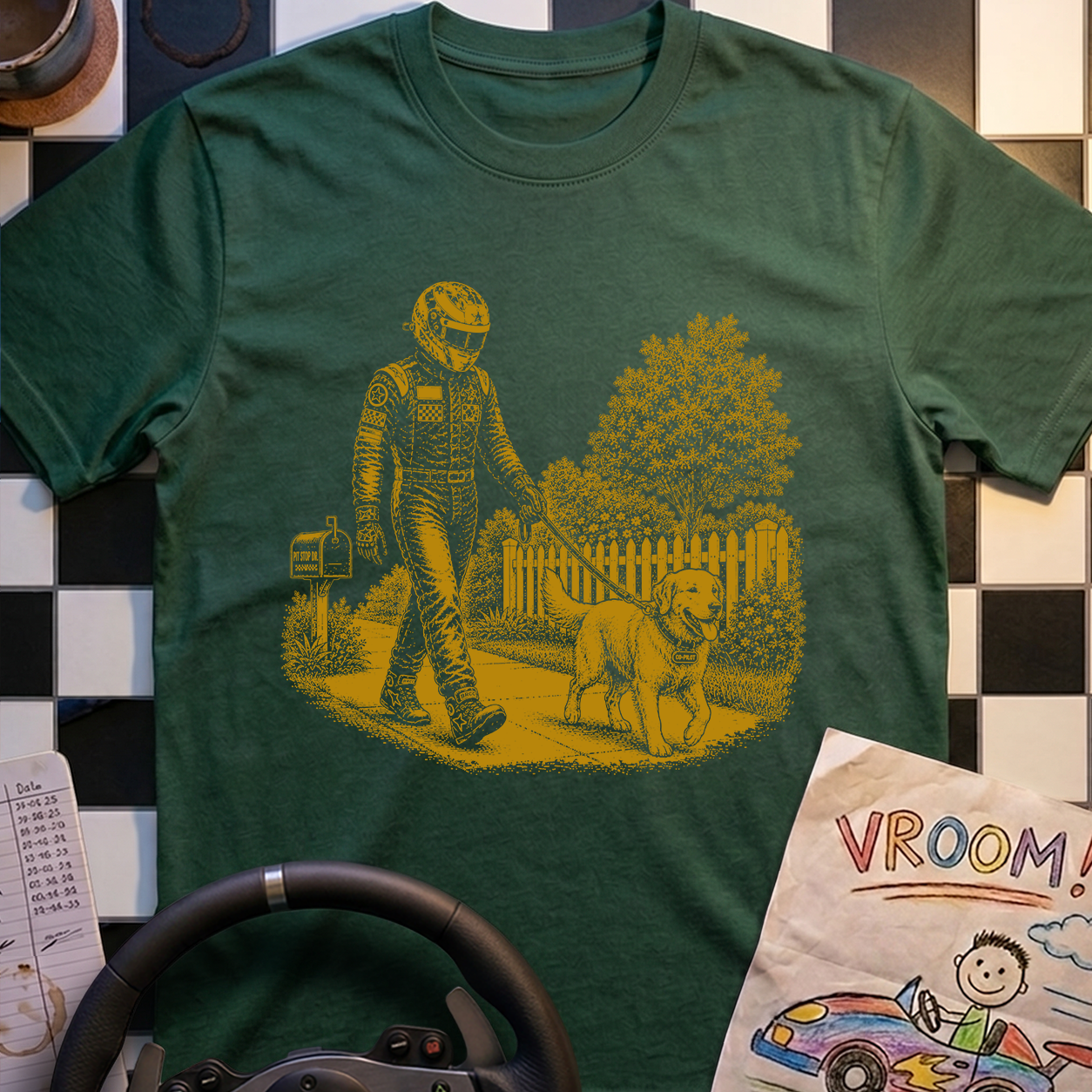 Simi Walks The Dog T-Shirt