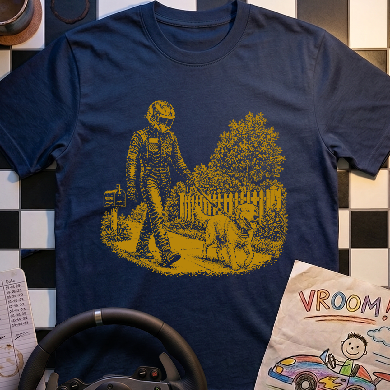 Simi Walks The Dog T-Shirt