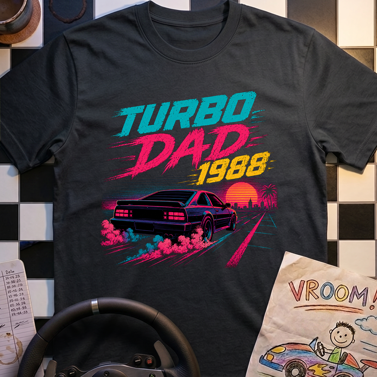 Turbo Dad 1988 T-Shirt