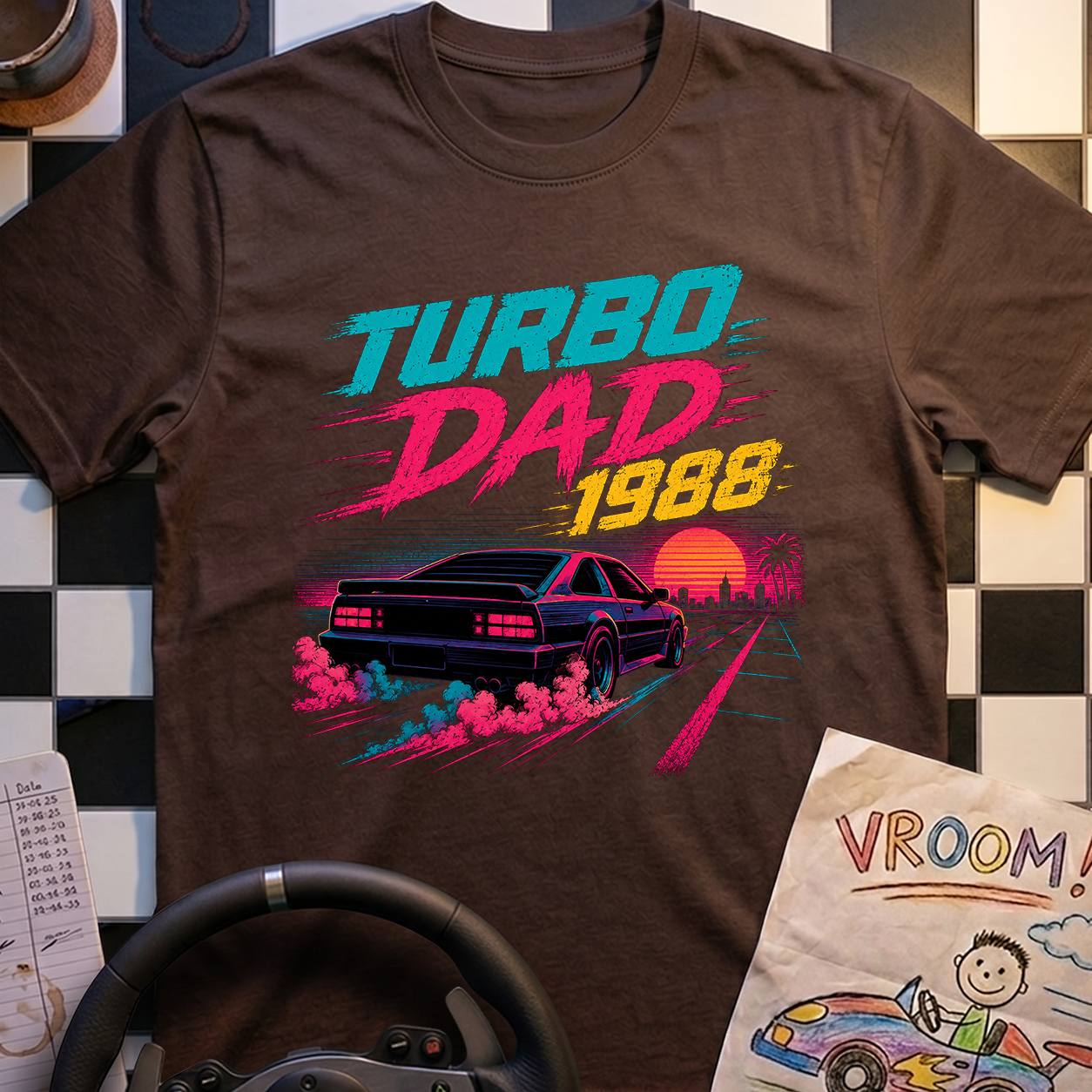 Turbo Dad 1988 T-Shirt