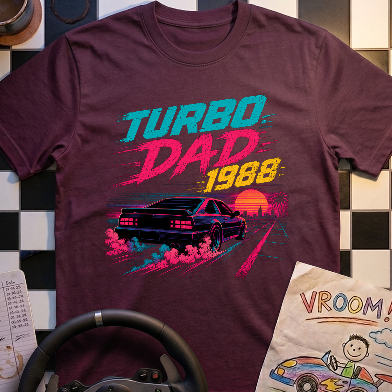 Turbo Dad 1988 T-Shirt