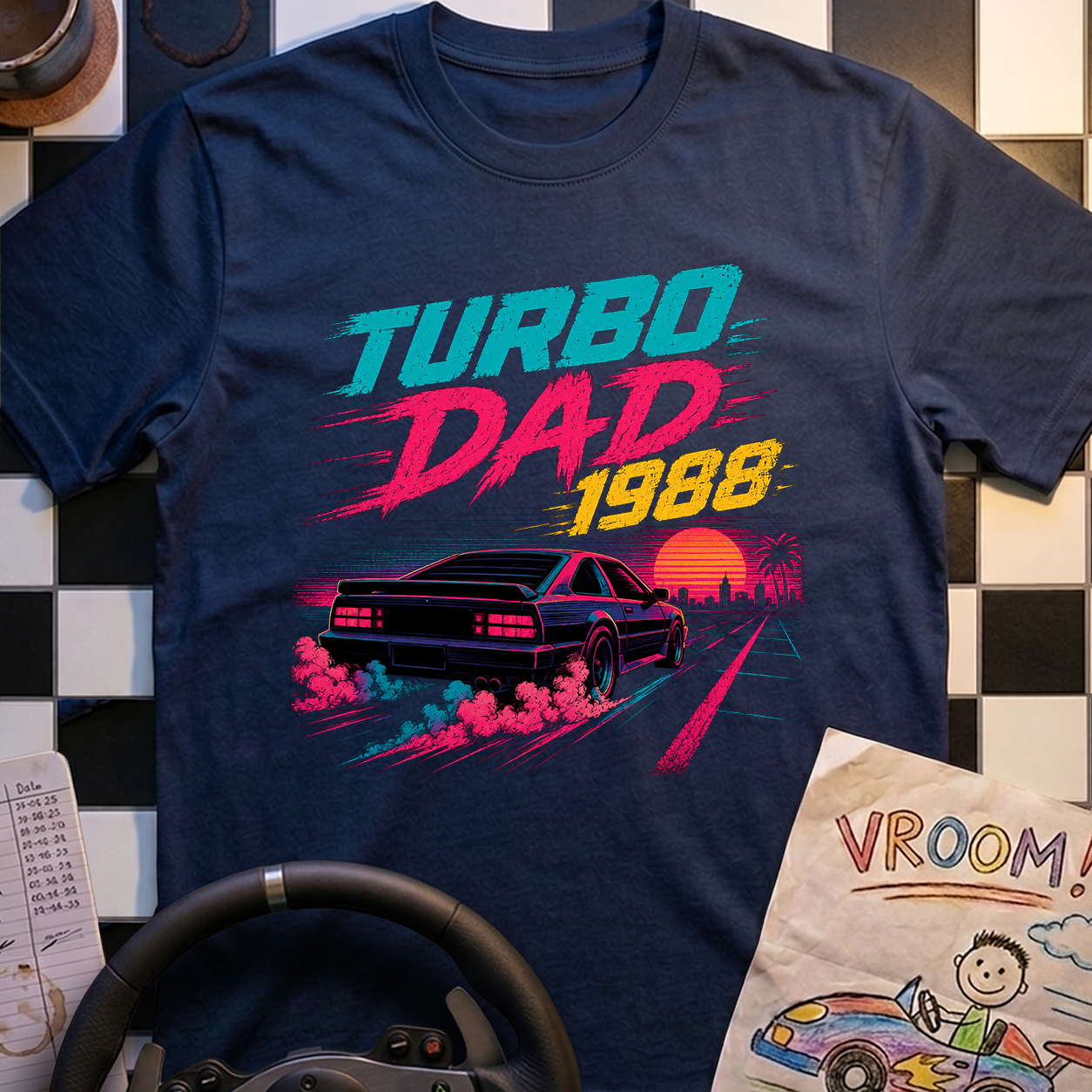 Turbo Dad 1988 T-Shirt