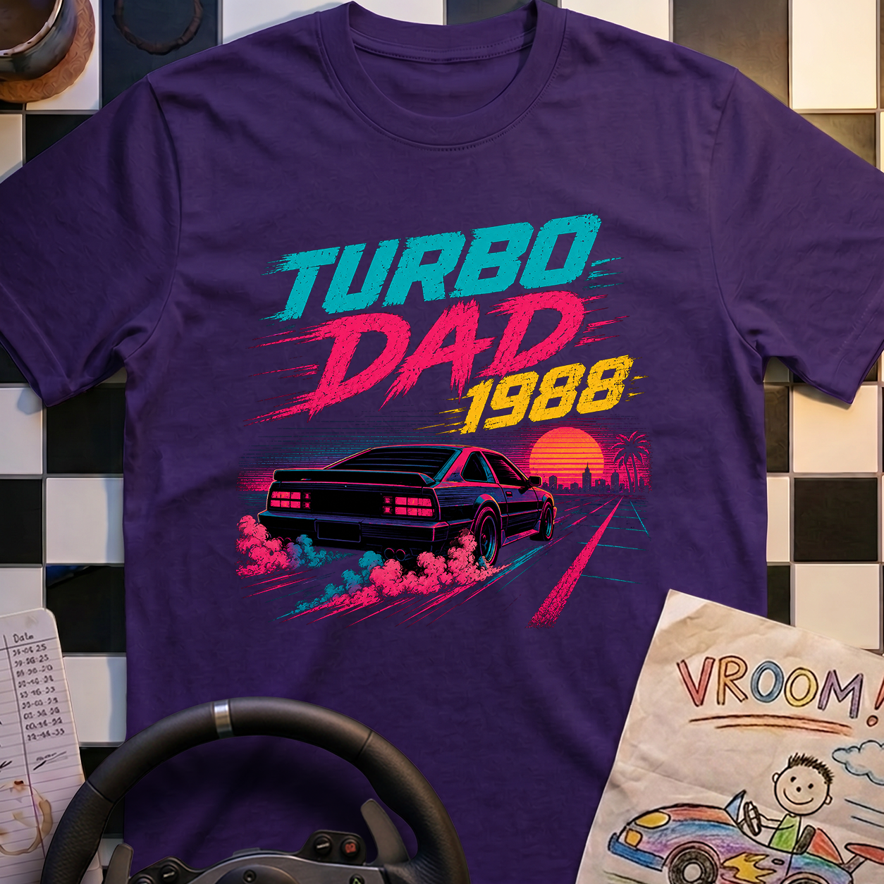 Turbo Dad 1988 T-Shirt