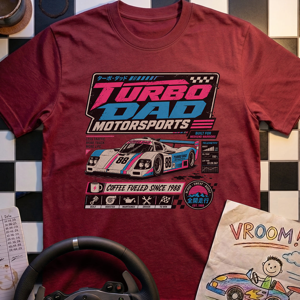 Turbo Dad Motorsports T-Shirt