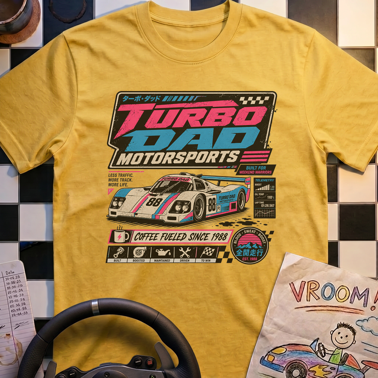 Turbo Dad Motorsports T-Shirt