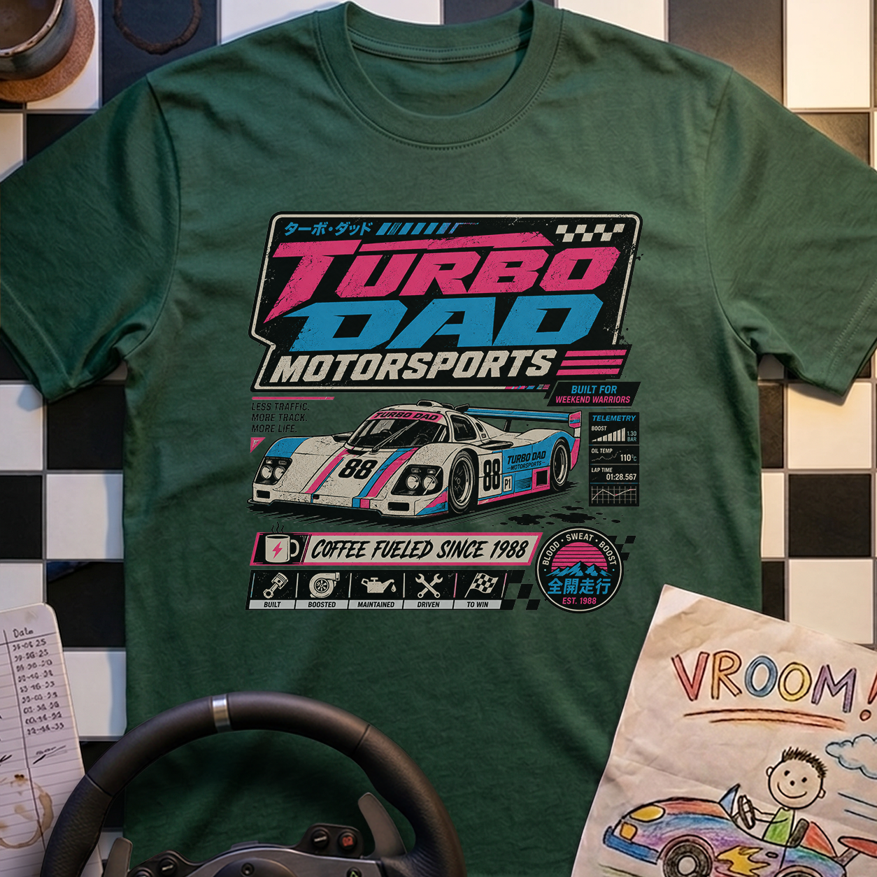 Turbo Dad Motorsports T-Shirt