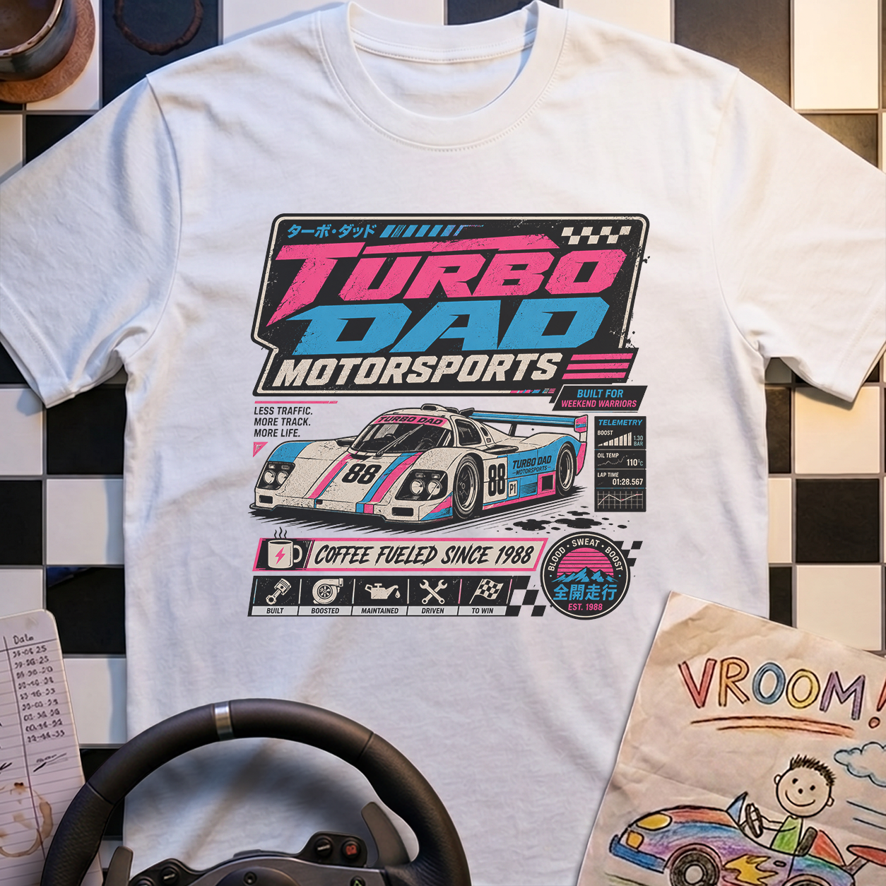 Turbo Dad Motorsports T-Shirt