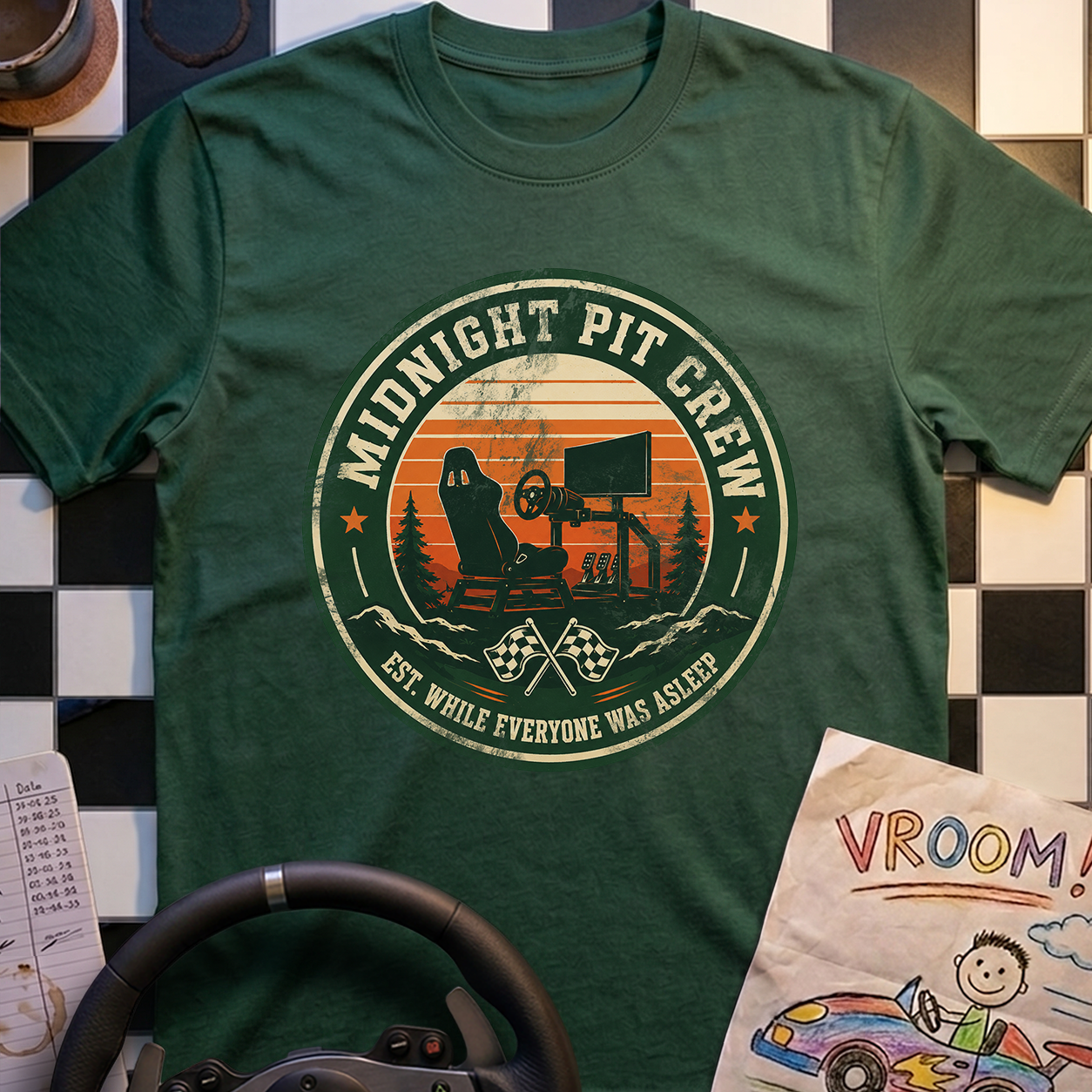 While Everyone Was Asleep T-Shirt