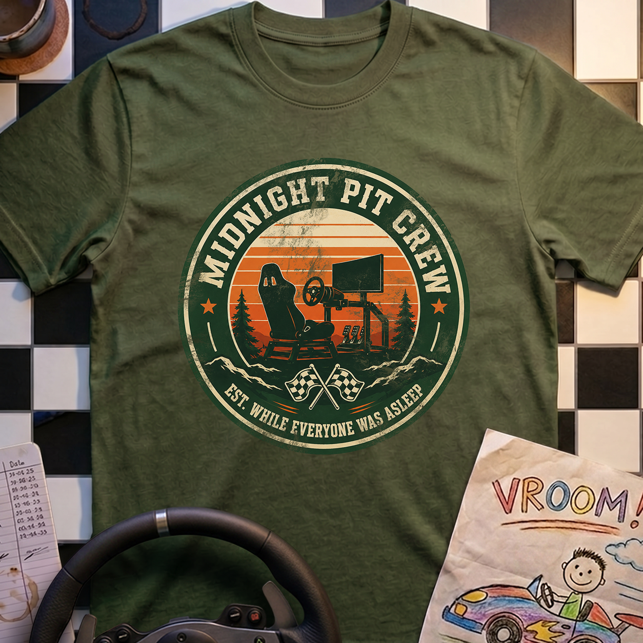 While Everyone Was Asleep T-Shirt