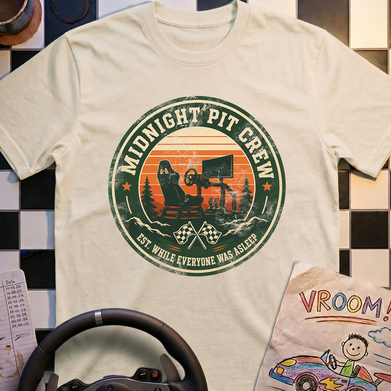 While Everyone Was Asleep T-Shirt