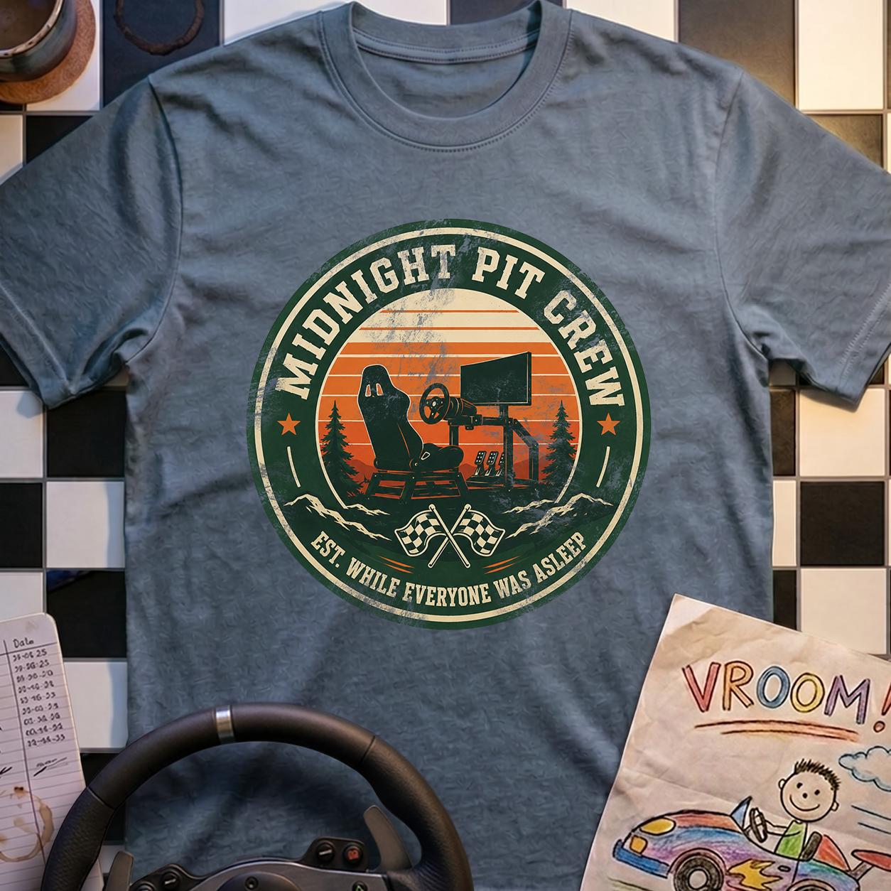 While Everyone Was Asleep T-Shirt