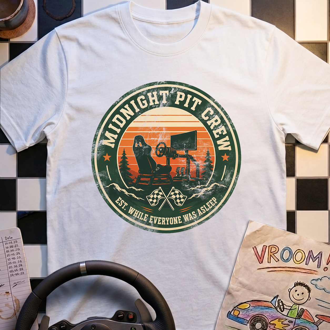 While Everyone Was Asleep T-Shirt